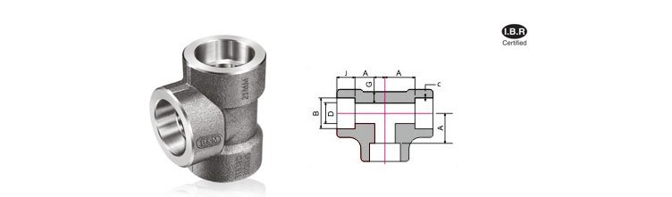 Socket Tee Welding Fittings Socket Tee Welding Fittings